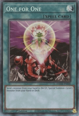 One for One - AMDE-EN040 -- Collector's Rare -- 1st Edition